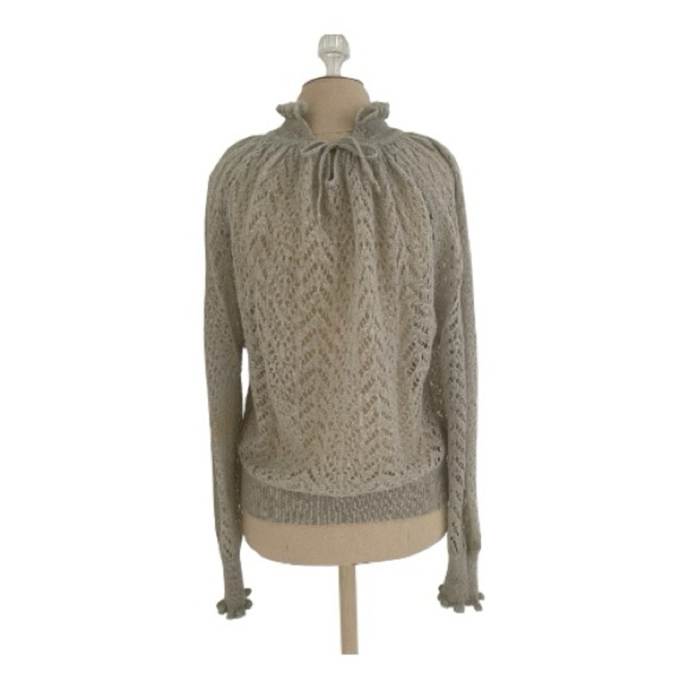 Elegant Gray Women's Sweater